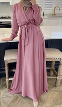 Load image into Gallery viewer, SATIN FORMAL DRESS
